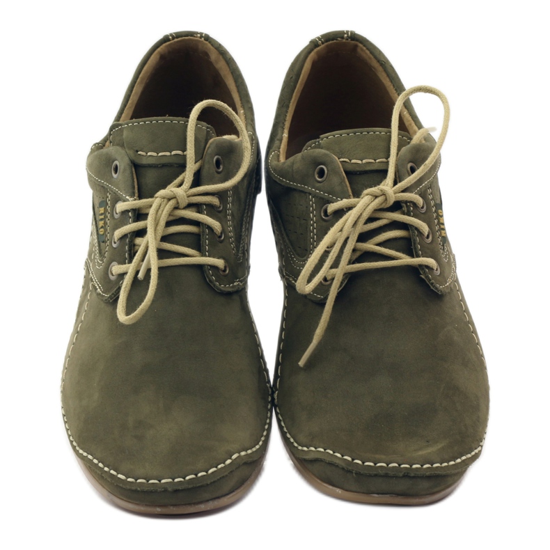 Chaussures décontractées pour hommes Riko 844 vert 4