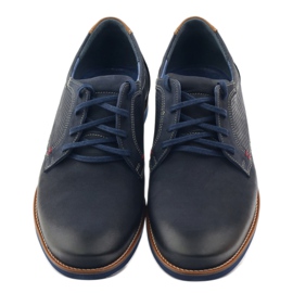 Chaussure décontractée pour hommes Nikopol 1657 bleu marine 4