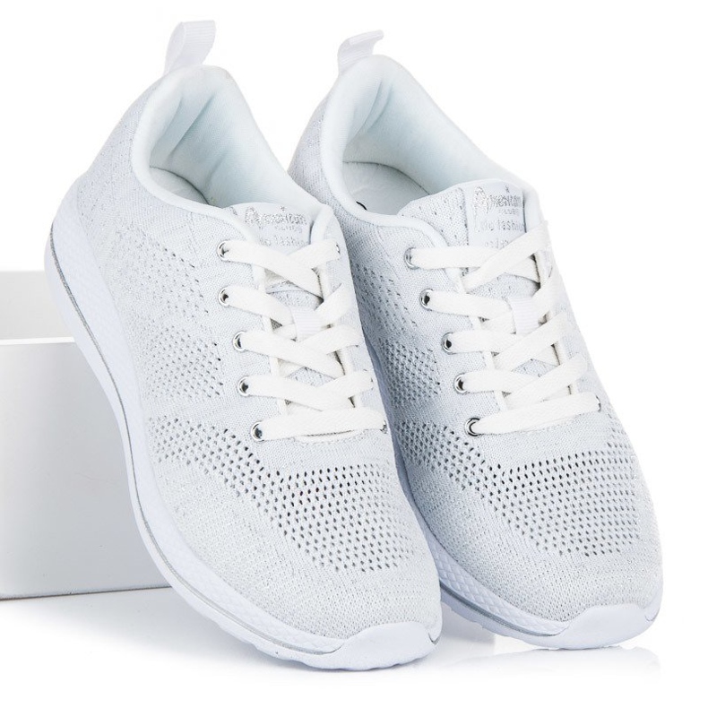 American Club Chaussures de sport américaines blanches 1