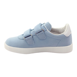 American Club Chaussures de sport, semelle intérieure en cuir bleu pour velcro 2 American Club Chaussures de sport, semelle intérieure en cuir bleu pour velcro 2