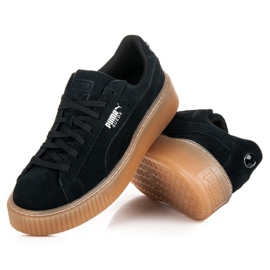 Puma Suede Platform Jewel Jr noir 2