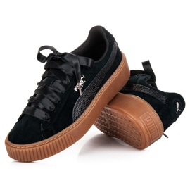 Puma Suede Platform Bubble WN`S le noir 2