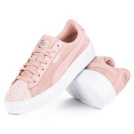 Puma Suede Platform Pebble WN`S rose 2