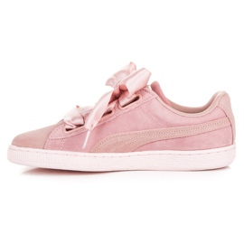 Puma Suede Heart Pebble WN`S rose 1 Puma Suede Heart Pebble WN`S rose 1