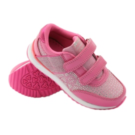 American Club Chaussures de sport à jets American 17326 rose 3
