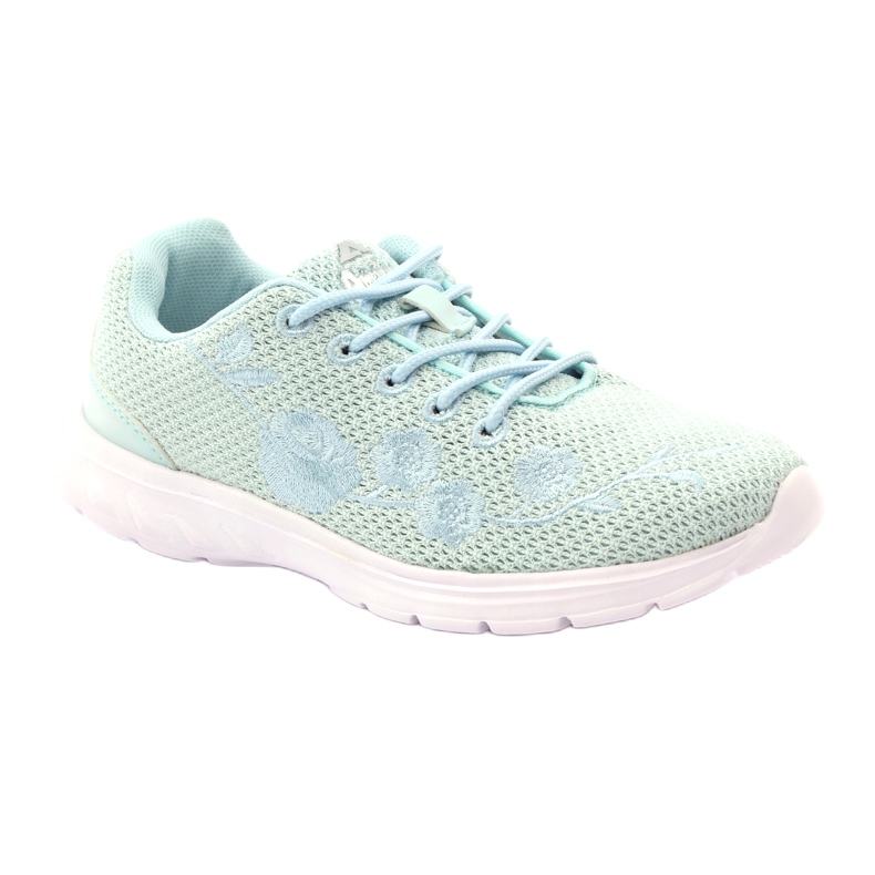 American Club Chaussures de sport à semelle intérieure en cuir américain multicolore bleu 1