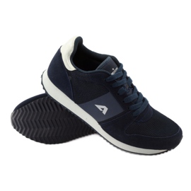 American Club Chaussures de sport pour femmes américaines 17022 bleu marin 3 American Club Chaussures de sport pour femmes américaines 17022 bleu marin 3