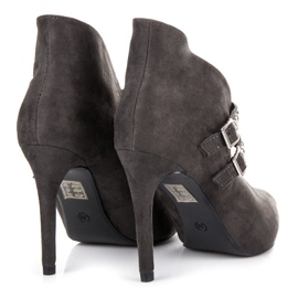 Cm Paris Bottes pointues de printemps gris 1 Cm Paris Bottes pointues de printemps gris 1