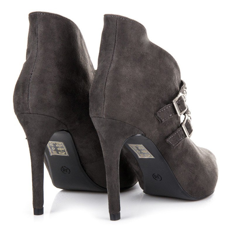 Cm Paris Bottes pointues de printemps gris 1 Cm Paris Bottes pointues de printemps gris 1