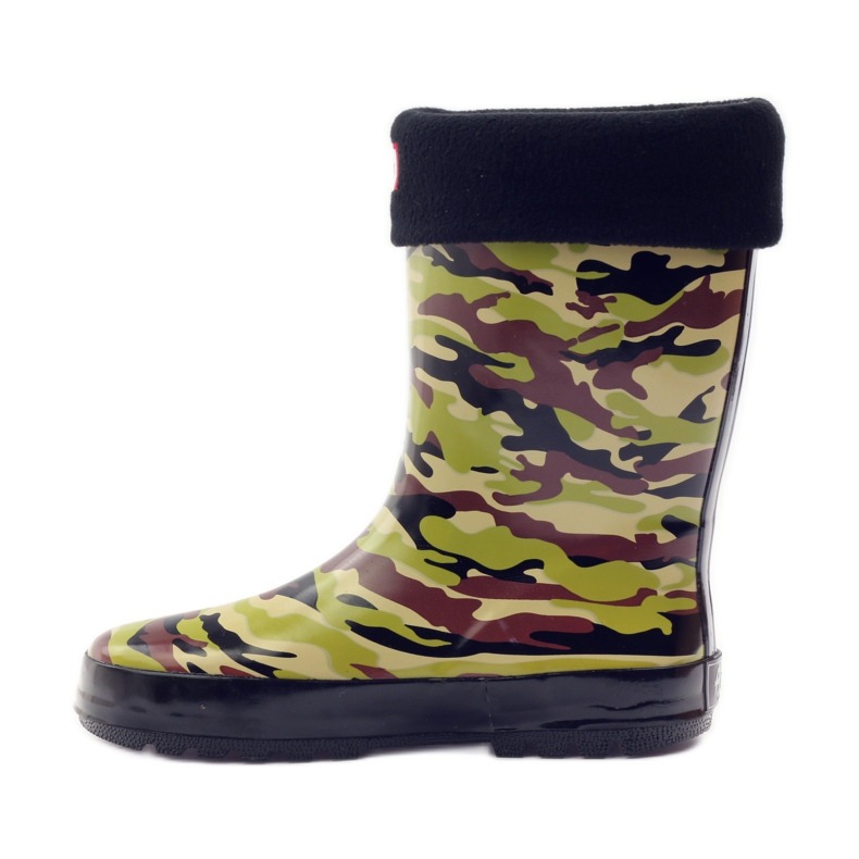 American Club Chaussette Galoches + insert camouflage américain vert brun noir 2