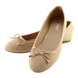 Ballerines classiques beiges LK20P Beige 3
