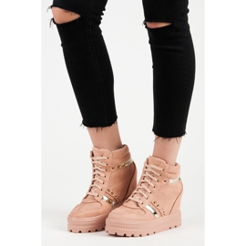 Bestelle Baskets à plateforme rose 1