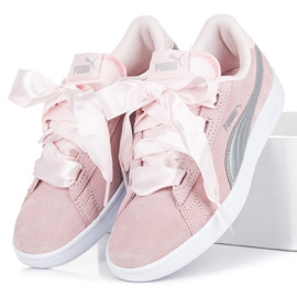 Ruban Puma Smash V2 Junior rose 1 Ruban Puma Smash V2 Junior rose 1