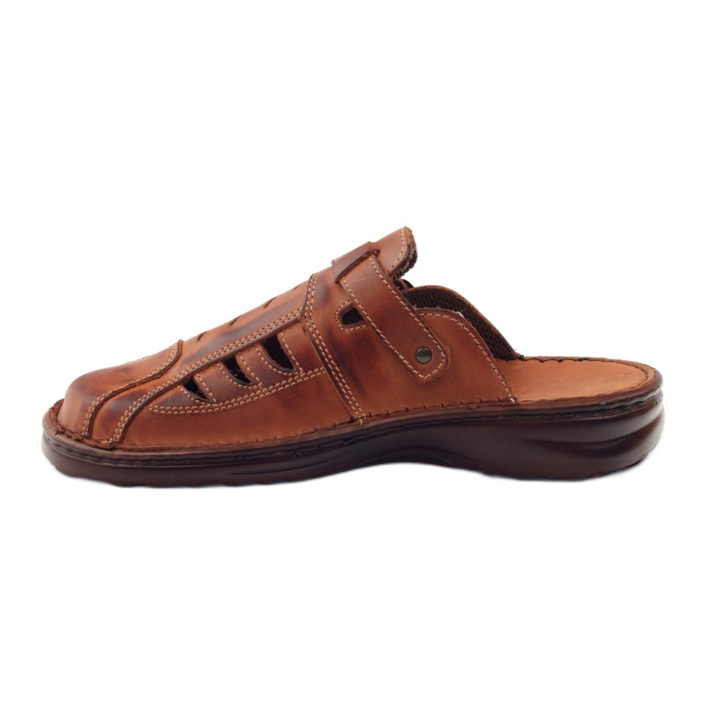 Naszbut chaussons en cuir 045 marron brun 2