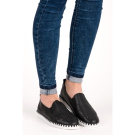 Seastar Baskets à enfiler ajourées noir 2