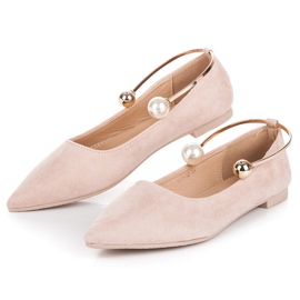 Ballerines Avec Ornement brun 2