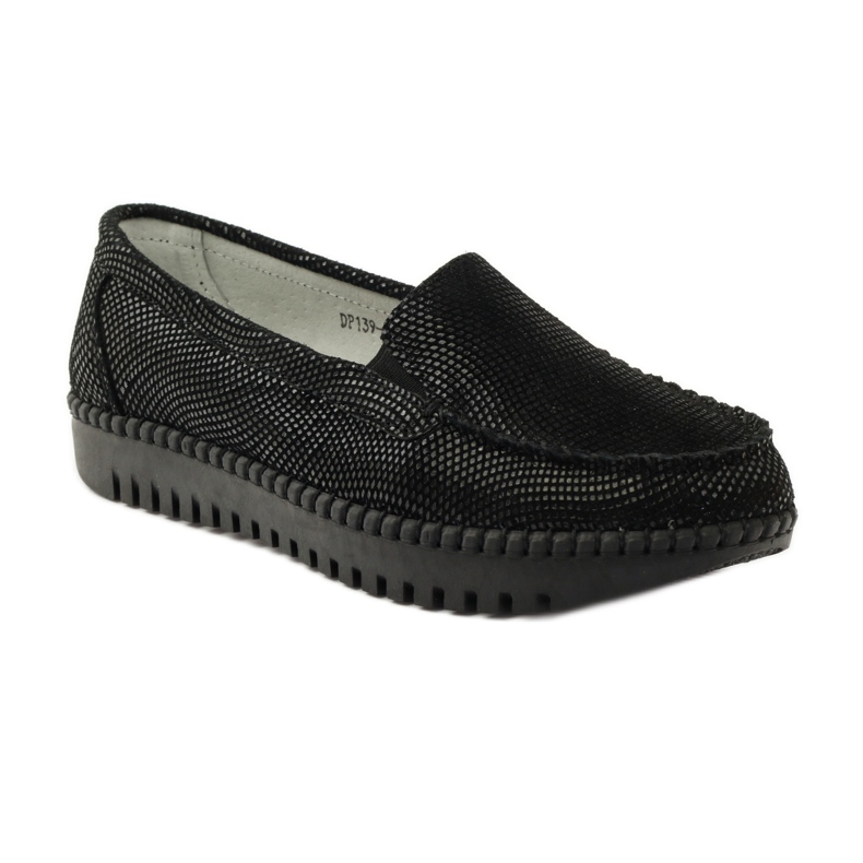 Mocassins en cuir Filippo 139 noir 1