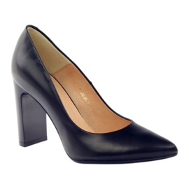 Escarpins classiques sur le poteau ESPINTO 689 le noir 1