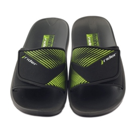 Rider 82326 chaussons de piscine loisirs noir vert 4