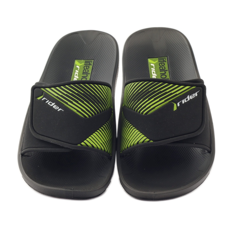 Rider 82326 chaussons de piscine loisirs noir vert 4