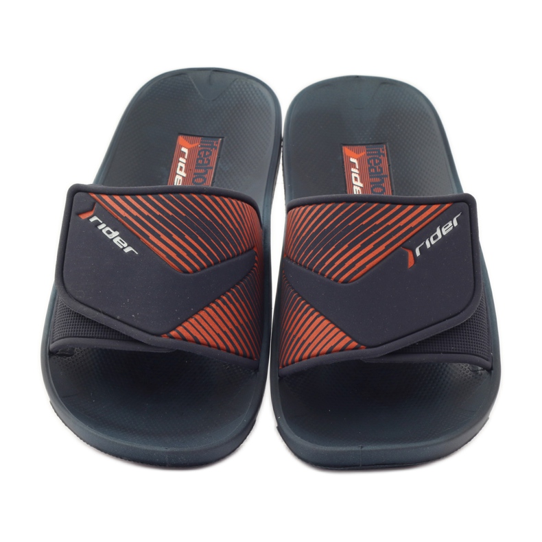 Rider 82326 chaussons de piscine loisirs orange bleu marin 4