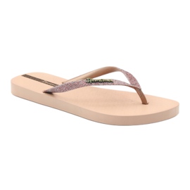 Ipanema 81739 tongs rose pailleté 1