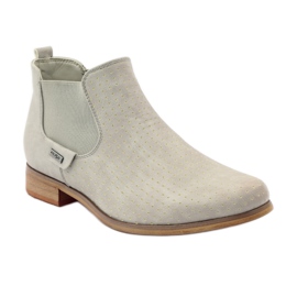 Bottines Jodhpur Filippo grises 1