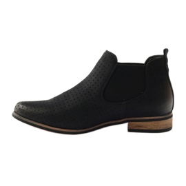 Bottines Filippo Jodhpur à enfiler noires 2