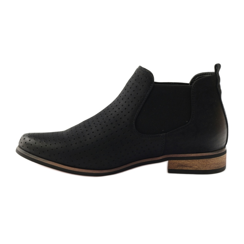 Bottines Filippo Jodhpur à enfiler noires 2