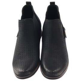 Bottines Filippo Jodhpur à enfiler noires 4