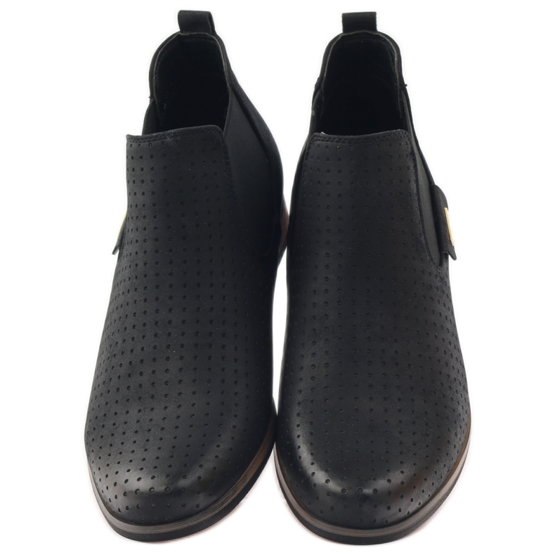Bottines Filippo Jodhpur à enfiler noires 4