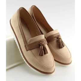 Mocassins femme beige 9167 Beige 1 Mocassins femme beige 9167 Beige 1