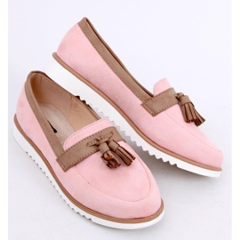 BM Rose Mocassins femme roses 9167 Rose 1