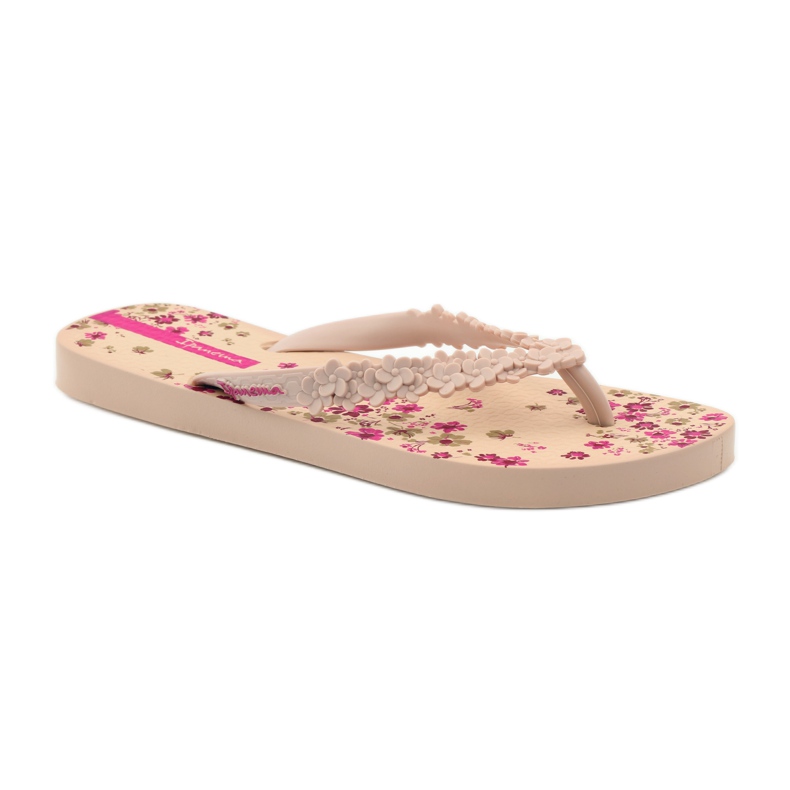 Ipanema 82397 pantoufles pour femmes à fleurs rose 1 Ipanema 82397 pantoufles pour femmes à fleurs rose 1