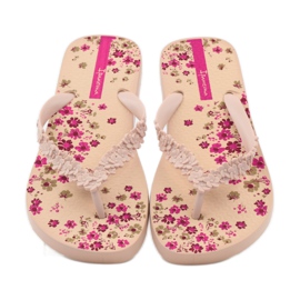 Ipanema 82397 pantoufles pour femmes à fleurs rose 4 Ipanema 82397 pantoufles pour femmes à fleurs rose 4