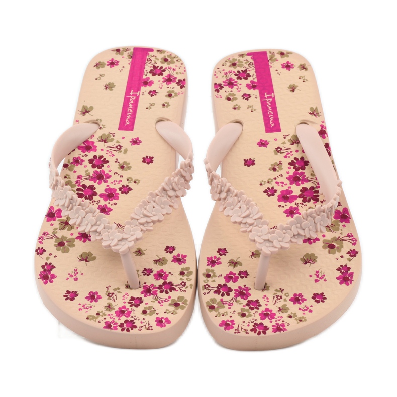 Ipanema 82397 pantoufles pour femmes à fleurs rose 4 Ipanema 82397 pantoufles pour femmes à fleurs rose 4