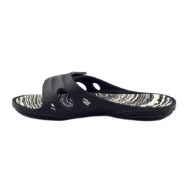 Rider 82213 chaussons de piscine velcro noir blanc 2