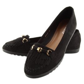 Noir Mocassins femme 680-25 BAL-1 noir le noir 1