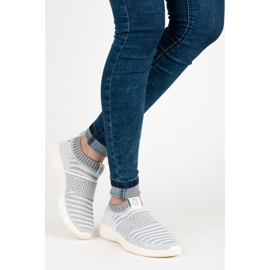 Kylie Espadrilles textiles à enfiler gris 2