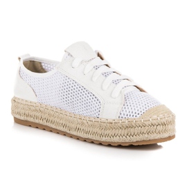 Seastar Espadrilles Ajourées Sur La Reliure blanche 2