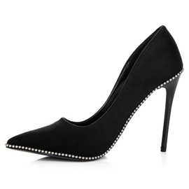 Seastar Talons hauts noirs à la mode le noir 1