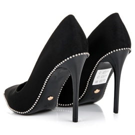 Seastar Talons hauts noirs à la mode le noir 2