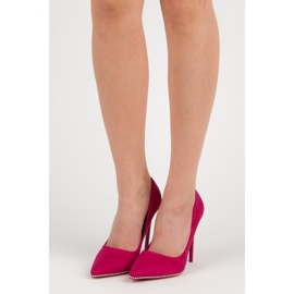 Seastar Talons hauts fuchsia à la mode rose 4