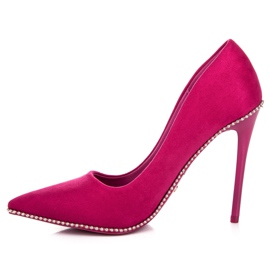 Seastar Talons hauts fuchsia à la mode rose 1
