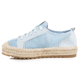 Seastar Espadrilles Ajourées Sur La Reliure bleu 3