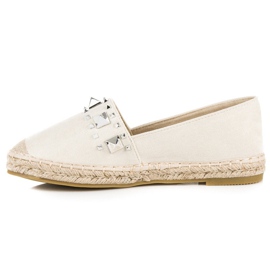 Coura Espadrilles beiges jaune 2