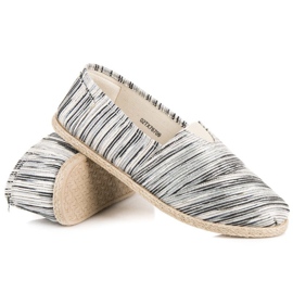 Espadrilles côtelées le noir 5