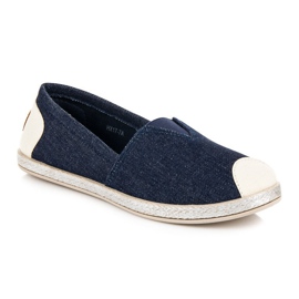 Muto Espadrilles en jean bleu 3