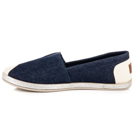 Muto Espadrilles en jean bleu 4