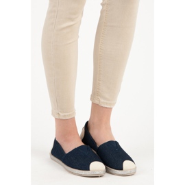Muto Espadrilles en jean bleu 6